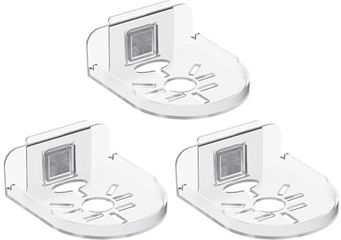 Paquete De 3 Soportes De Vigilancia, Herramientas De Montaje De Vigilancia, Estantes De Pared, Soportes Autoadhesivos, Accesorios De Vigilancia