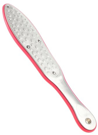 SHERCHPRY Pies Roja de Acero Inoxidable y Abs, Herramienta para Pedicura Profesional Casa, Fácil de Usar para Eliminar Callos