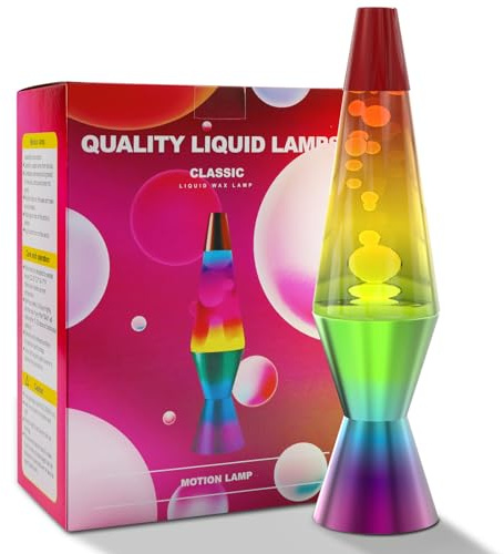 KIKILIVE Mood Lamp, Liquid Motion Lamps Night Lamp–Motion Desk Decor for Stress Relief & Focus, Energy-Saving LED with Remote Control, Handcrafted Kinetic Art for Relaxing/Office/Gift