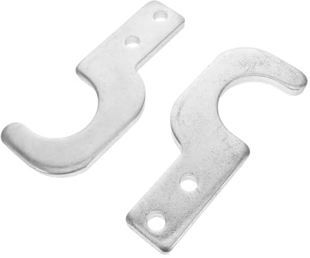 Alipis 2pcs Scaffold Step Hooks Scaffold Board Hangers Heavy Duty Scaffold Clamps Support Brackets Scaffolding Accessories for Construction Sites