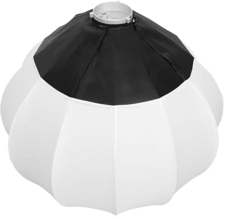 Qusedwey 65cm Softbox Ad Attacco per Bowens per Luce Modulata, Ideale per Trasmissioni Live e Registrazioni Video.