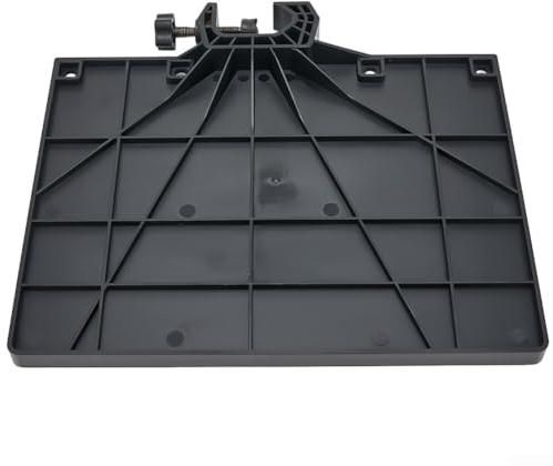 Soporte de micrófono para bandeja de tarjeta de sonido con borde elevado artículos de rodar abrazadera ajustable adecuado para soporte de trípode y tubos de hasta 2 5 cm de largo