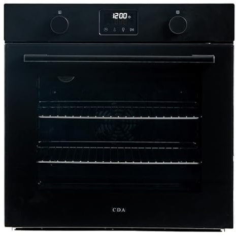 CDA SC500BL Built In Electric Single Oven - Black - A Rated