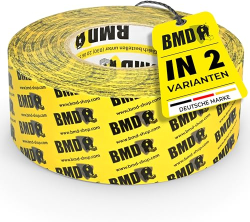 BMD cral Klebeband | 1 Rolle | 60mm x 40m |für Dampfsperren & Dampfbremsen | gemäß DIN EN 4108 Teil 11 und ENEV | Profi Qualität Made in Germany