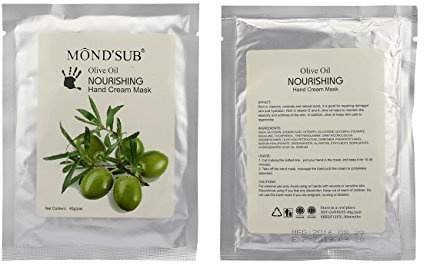Cuidado de la mano mascarilla crema 1 pieza seis opciones de aroma Elitzia ETNH4002 (Aceite de oliva)