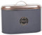 French Style Copper and Grey Tin Bread Pasta Sugar Coffee Biscuit and Tray Home Decorative Boxes (Bread)