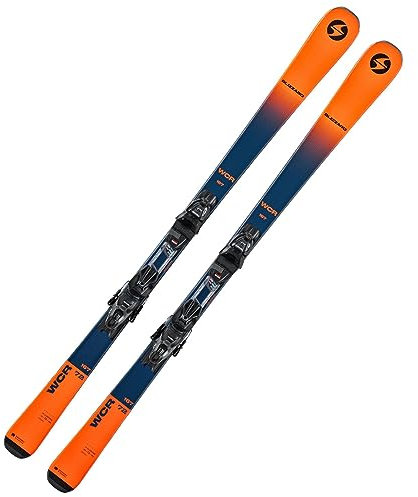 Ski Alpinski Rennski - Blizzard WCR - Full Camber Rocker - inkl. Bindung Marker TLT 10 Demo Z3-10 - für fortgeschrittene Fahrer (167cm, orange)