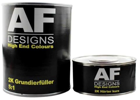 Alex Flittner Designs 2K Acryl Füller Rostschutz Grundierung | 2K Grundierfüller für perfekte Haftung: Unser 2K Grundierfüller bietet hervorragende Haftungseigenschaften und ist ideal für