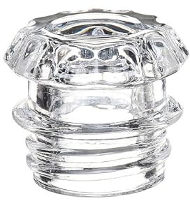 OHEETU Universal Clear Glass Coffee Percolator Top Replacement Lid Stovetop Espresso Maker Knob Replacing Parts Accessories(30mm)