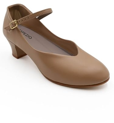 Capezio Femme Junior Footlight Dance-Shoes, Caramel, 39.5 EU