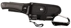 MFH Messerset Mit Led und Nylon Scheide