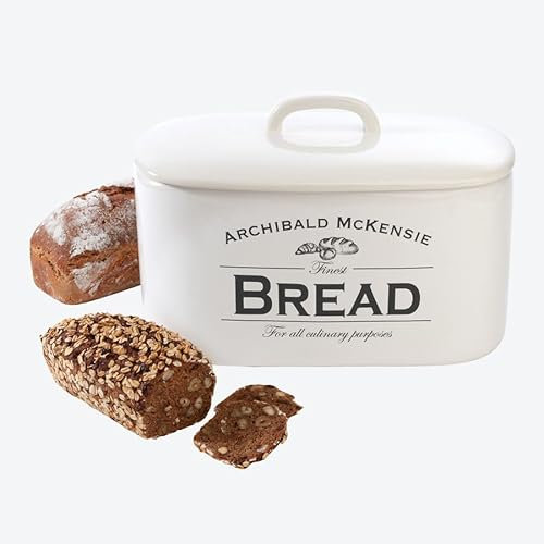 Hagen Grote Traditioneller englischer Cottage-Brotkasten, hält Brot und Backwaren lange frisch