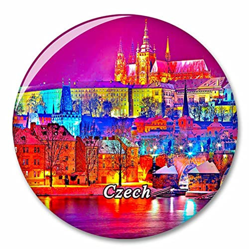 Tschechisches Prag Praha Kühlschrank Magnete Dekorative Magnet Flaschenöffner Tourist City Travel Souvenir Collection Geschenk Starker Kühlschrank Aufkleber