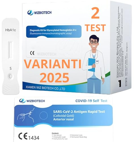 WizBiotech Tamponi Rapidi, Tampone rapido Corona 19 Antigen Test, Certificato per Uso Domestico, Test Rapido Identifica le Nuove Varianti (2)