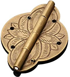 Cerniere Scatole portagioie in Legno Ante per armadietti Cerniere Decorative in Rilievo Ferramenta per mobili