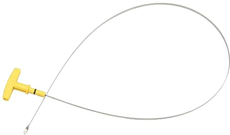 Motoforti Engine Oil Dipstick Indicator, Oil Dipstick Replacement, for Dodge for Ram 1500 5.9L V8 1997-2002, Metal Plastic, No.53020928, Yellow