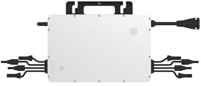 Hoymiles 1600W Micro Wechselrichter WiFi Mikrowechselrichter 4X MPPT Tracker