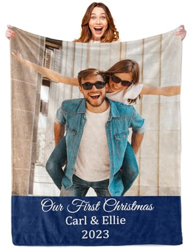 Generisch Personalisierte Decke Mit Foto– Fotodecke – Premiumqualität Flanell – Unschlagbar Weich Und Gemütlich Fotodecke Mit Eigenem Name (150cm*200cm)
