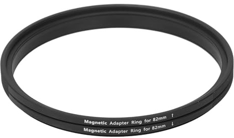 Anneau Adaptateur de Filtre à Lentille Magnétique de 82 Mm, Anneau Adaptateur Magnétique à Visser, pour Convertir Le Filtre fileté en Filtre Magnétique