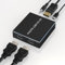 DisplayPort auf Dual HDMI Adapter Display port Splitter auf Zwei Monitore - 4K@60Hz Displayport auf Dual HDMI Monitore Extend Display MST 1 in 2 Out Hub für Laptop PC Grafikkarte TV Projektor