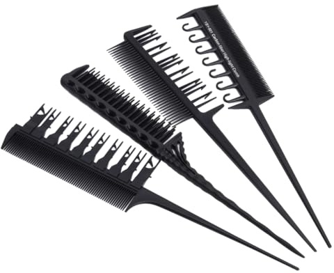 VALICLUD 4piezas Peines Para Teñir Peine Multiusos Para Peluquería Fácil De Usar