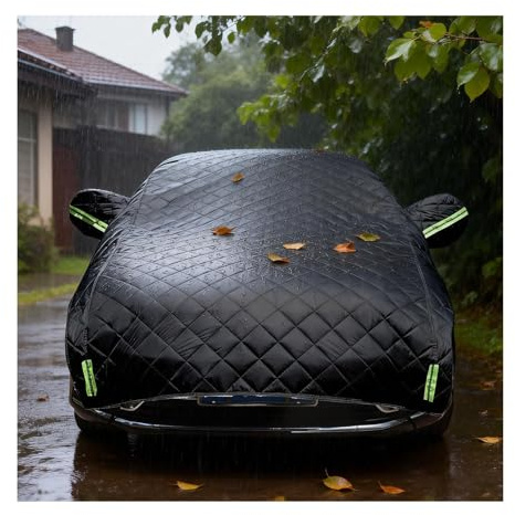 Telo Copriauto Antigrandine Per Toyota C-HR (2016-2026), Copri Auto Anti Grandine, Telo Copri Auto Esterni,Mezza Copertura per Macchina Impermeabile Antigrandine Protezione-e1500j