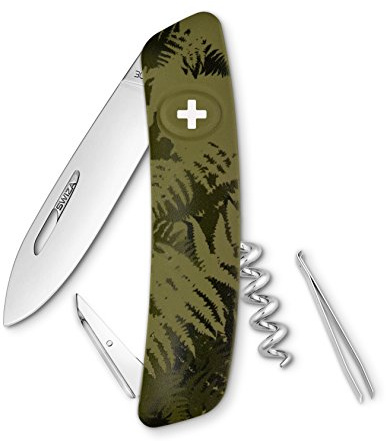 SWIZA Unisex – Erwachsene C01 Taschenmesser, Khaki, 17cm