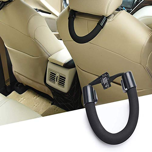 Car Seat Hand Grip Automotive Mobility Aid & Vehicle Support Handle with Clips,Stability & Independence Moving in/Out of Cars for The Elderly Passengers or Children,1 Pack