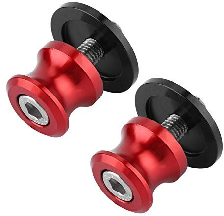 Soporte para moto, Motocicleta CNC Soporte trasero Brazo oscilante Deslizadores de carrete Soporte Basculante Bobinas Aleación de aluminio Negro Plata Titanio Color Oro Rojo V(rojo)