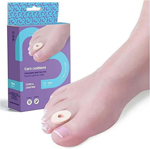 Parches Protectores Callos Pies 27 Apósitos | Almohadillas Fieltro Adhesivo Podología Quita Durezas para Pies, Removedor Callos y Ojo de Gallo | Protector Dedos Pie Antirozaduras Zapatos y Sandalias