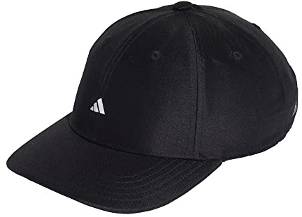 Adidas HA5550 Satin BASEB Cap Hat Women's Black OSFM