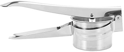 Tassety Stainless Steel Potato Ricer Masher with 3 Interchangeable Discs for Fine, Medium, and Coarse, Easy to Use for Potatoes