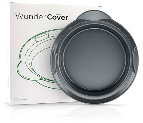 Wundermix - WunderCover® Frischhalte-Deckel mit Wiegefunktion • Zubehör zur luftdichten Abdeckung des Monsieur Cuisine-Mixtopfs • Wiegeteller für Monsieur Cuisine Smart, Connect & Trend