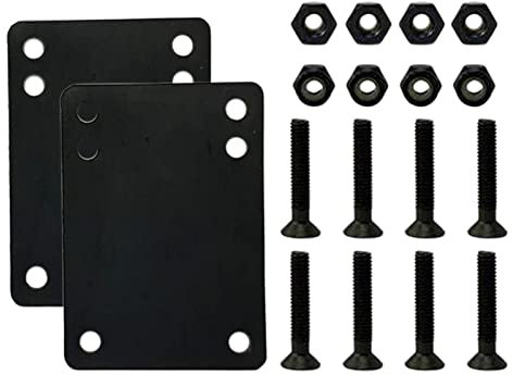 Folpus 8X Skateboard LKW Schrauben, Hochleistungs Longboard Befestigungsschrauben, Cruiser Skateboard Hardware, 2,5 Zoll