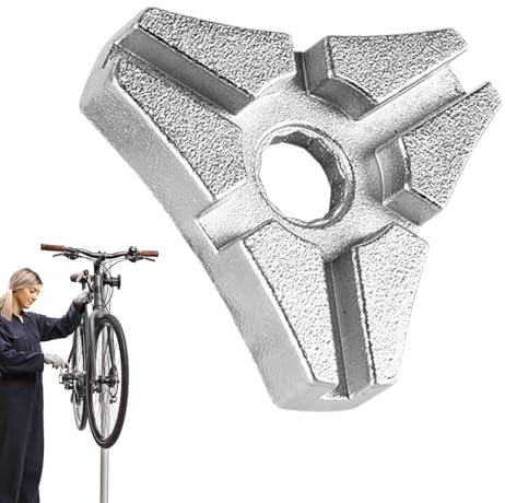 Dtaigou Clé à rayons de roue de vélo, clé à rayons de moto - Outil de dressage de jante de vélo,Clé à rayons de vélo en acier 20CR, conception à Six trous, pour le réglage et la réparation des roues