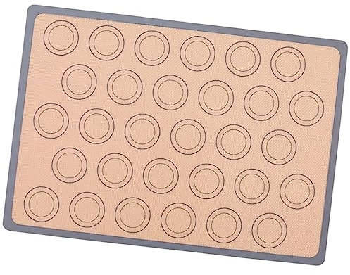 Cabilock Tapete Para Hornear Macarons Resistente Al Calor Bandeja Para Horno Almohadilla Para Extender Masa Utensilios De Repostería Para Fondant