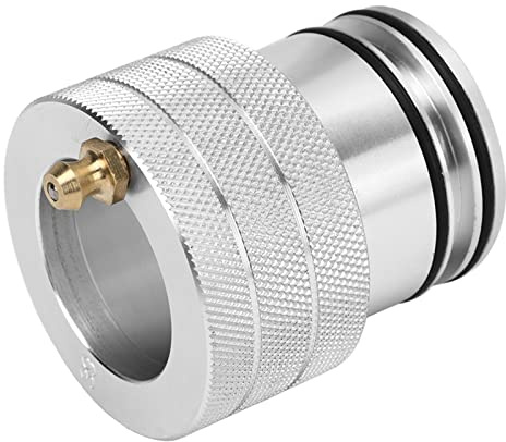 Zohisin Attrezzo lubrificante per cuscinetti ruota, 0 x 6, 0 x 5, 39 mm, argento, 293350109, ricambio per attrezzi lubrificanti per cuscinetti ruota x3, 293350109