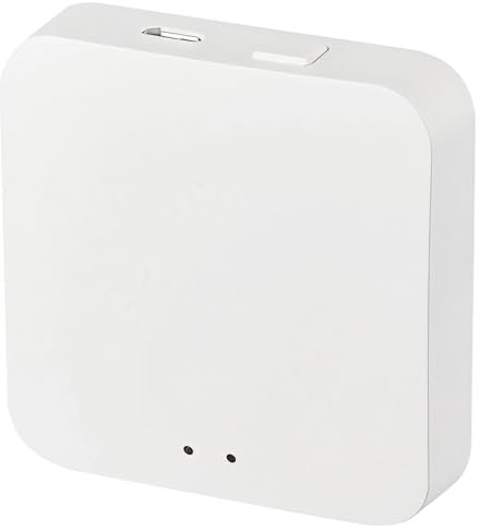 Zigbee Tuya Hub para hogar inteligente, mando a distancia inalámbrico, compatible con 128 dispositivos, integración Zigbee, compatible con Alexa y Assistant,