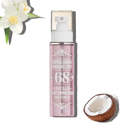 Parfüm Bodyspray Damen, Fruchtiges Body Mist, Long Lasting Fragrance Spray, Hair and Body Fragrance Mist, Parfum Damen Set, Feuchtigkeitsspendende Befeuchtet die Haut (68#)