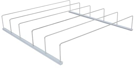 Organisateur de Canettes pour Congélateur à Compartiments Séparés Blanc | Alliage D’aluminium et Abs, Design Anti-basculement Robuste, Usage Maison pour Boissons