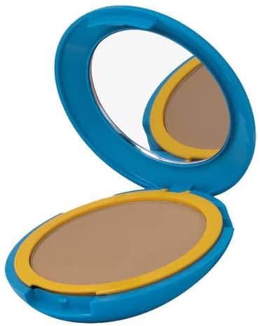 Bionike Defence Sun - Fondotinta Compatto Solare, SPF 50, Colore n.1 Beige, Protezione UVB e UVA, Effetto Matte Naturale, Uniforma la Pelle e Minimizza le Imperfezioni, Resistente al Sudore, 10 gr