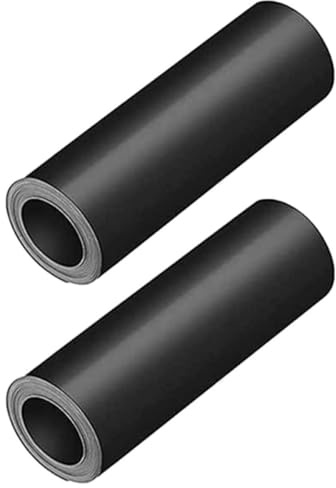 PRETYZOOM Cache-feu Magnétique pour Cheminée Intérieure, Lot de 2 Bouchons en Caoutchouc 101,6 X 15,24 Cm, Pare-feu Professionnel Anti-courant D’air, Accessoire pour Conduit de Cheminée,