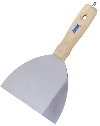 Knauf Edelstahl Schraubgriffspachtel 150 mm - Spachtel mit Schraubendreher