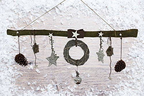 CreaTina DEKO AST AUS BUCHENHOLZ Limitierte WEIHNACHTSEDITION Circa 118 cm lang ist Dieser AST perfekt als Fensterdekoration oder Raumdekoration.