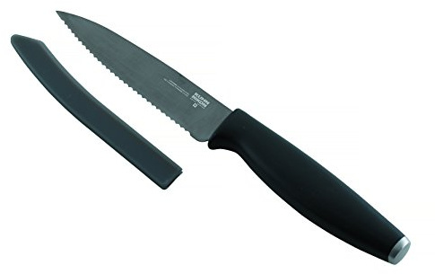 KUHN RIKON 26589 Colori Titanium Rüstmesser gezackt graphit