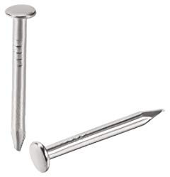 sourcing map 500 Stück Kleine Winzig Hardware Nägel 1.2X10mm(DxL) für DIY Dekorative Holzkisten Zubehör Kohlenstoffstahl Silber Ton