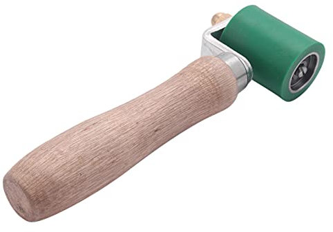 Orton Rodillo de presión manual de costura de silicona de 40 mm para herramienta de soldadura de vinilo de calefacción de aire caliente