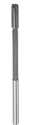 sourcing map Hartmetall Reibahle 4.5 mm, 4 Schneidig, H8/H7 Genauigkeit, Sandstrahlbeschichtung Maschinenreibahle für Metall Holz Loch Reiben, Gerade Nut Hochgeschwindigkeitsstahl Werkzeug