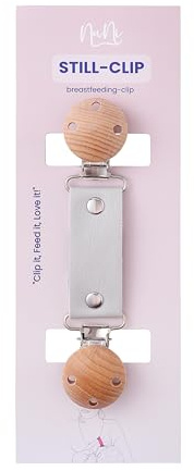 NuNi Stillclip Pullover Clip Kleidungsclip für freihändiges komfortables Stillen Sicher für Mutter und Baby
