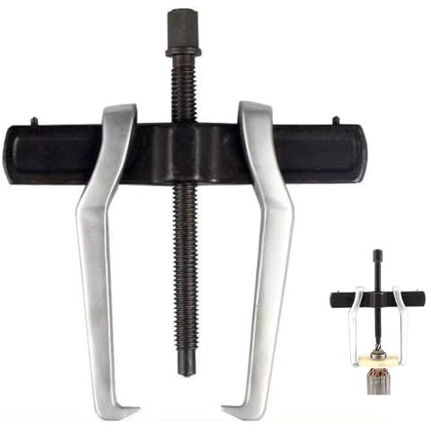 Tokaneit Estrattore per Ingranaggi a 2 Griffe,Estrattore di Cuscinetti per Ingranaggi Regolabile,Strumenti di Smontaggio,per Riparazioni Automobilistiche e Riparazioni Meccaniche 4 Pollici
